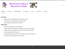 Tablet Screenshot of belviderebucsboosterclub.org
